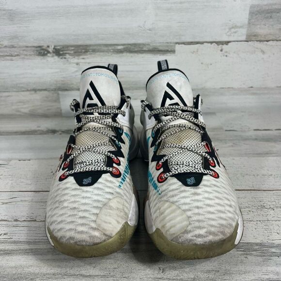 Nike Mens Giannis Immortality Force Field Shoes  White Athletic‎ Sneakers US 12 - Picture 4 of 8